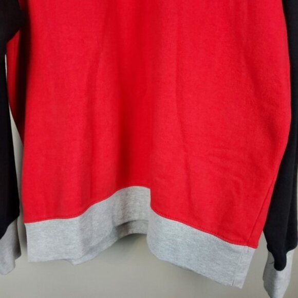NBA U Chicago Bulls Men's Size XL Long Sleeve Red Sweater - Picture 5 of 8